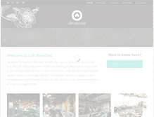 Tablet Screenshot of loftwestend.com